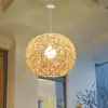 Lustre Estilo Chinês Sala de Chá Zen Sala de Estar Quarto Escritório Criativo Estilo Wabi-Sabi Retrô Rattan Restaurante de Hot Pot Tendência