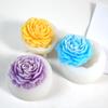Herramienta para Hornear Pastel de Chocolate de Peonía DIY Tridimensional Extra Grande Molde de Silicona con Forma de Flor para Adorno de Aromaterapia