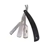 Soporte para cuchillos profesional semi-plástico acero inoxidable 74 soporte para cuchillos de doble cara soporte para cuchillos de afeitar de salón de belleza soporte para cuchillos de depilar cejas