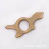 Suministro directo de fábrica palo para morder dientes de bebé Madera de haya diente calmar forma de animal palo para morder dientes morder música