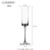 Copo Criativo para Bar Taça de Cristal Taça de Champanhe Conjunto em Caixa de Presente Taça de Vinho com Bolhas Taça de Coquetel Taça de Vinho Tinto Doméstico