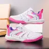 Estilo Quatro Estações Homens Mulheres Crianças Estilo Casal Sapatos de Tênis de Mesa Antiderrapantes Sapatos de Tênis Respiráveis Antiderrapantes Sapatos de Badminton de Entrada