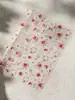 Adesivos para Unhas com Padrão de Formiga Adesivos para Unhas Florais Fabricante Original Estilo Chinês Guirlanda Decorações para Unhas de Primavera Atacado Yt8140