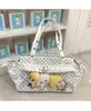 Bolso Cruzado Blanco Cremoso con una Silueta Ligera y Aireada, un Estilo Fresco y Energético para Chicas 2D, Versátil para el Trabajo y el Uso Casual