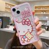 Funda transparente con diseño de gatito de dibujos animados para iPhone 13, compatible con Apple 12 Pro y Apple 15 Pro.