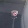 Aretes de Piedras Preciosas, Aros Rectangulares con Zirconia Ocho Corazones y Ocho Flechas Chapados en Oro de 18 Quilates, Aretes de Diamante Rosa, Aretes Vintage Antidesvanecimiento