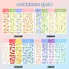 Pegatina de Tarjeta Goo Pegatina Láser Coreana Material para Diario de Mano Pegatina Linda Impermeable Pegatina DIY Pegatina Personalizada Decoración