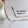 Nova versão coreana da moda retrô strass hairband brilhante flash borla multi-linha de diamante headwear das mulheres um atacado