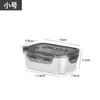 Latas Selladas para Granos y Cereales, Almacenamiento de Cocina, Latas Transparentes de Plástico de Grado Alimenticio, Cajas para Snacks, Productos Secos y Almacenamiento de Té