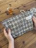 Bolsa de cosméticos de alta qualidade estilo Chanel transfronteiriça, clutch portátil, bolsa de armazenamento para cuidados com a pele, porta-moedas, necessaire