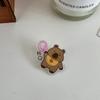 Broche Copyright Capibala Ins Lindo Dibujo Animado Insignia Acrílica al por Mayor 2 Yuan Adorno Regalo