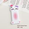 Acessórios de Resina DIY Desenho Animado Joias Peças Longas de Gato Cola Creme Grampo de Cabelo Capa de Celular Fivela de Sapato Chaveiro Pingente