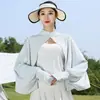 Nuevo chal protector solar de verano, ropa protectora solar todo en uno para actividades al aire libre, protección UV, prenda protectora solar transpirable y de corte holgado