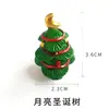 Adornos de Santa Claus directo de fábrica, decoraciones navideñas creativas de bricolaje, accesorios de árbol de Navidad de copo de nieve, manualidades