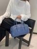Bolsa de Ombro de Couro Bovino de Primeira Camada para Mulheres, Grande Capacidade, Bolsa de Compras Europeia e Americana da Moda, Bolsa Grande de Couro Genuíno Macio
