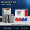 Cartas de Póker Finas y de Larga Duración en Cinco Colores, Juego en Caja de Hierro, Doble Baraja, Estrechas Portátiles, Regalo Creativo