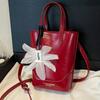 Bolsa de Mão Fashion e Única, Bolsa Saco Texturizada, Novo Modelo 2026, Bolsa Transversal Casual para o Dia a Dia/Trabalho, Bolsa de Celular de Nicho
