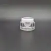 Em estoque acrílico 5g10g frasco para creme frasco para máscara labial de camada dupla frasco para creme para acne frasco para creme facial frasco para creme para os olhos Frasco para creme perolado