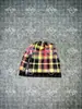 Moda Masculina Gótica Nueva Tendencia Estilo Callejero Ins Diseño Personalizado Gorro de Punto Color Block Ropa Transfronteriza Y2K