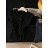 Camiseta de manga corta para mujer 2026 nuevo estilo de verano, top de punto con cuello camisero y ribete de encaje, absolutamente impresionante y hermoso, top de longitud normal en el hombro