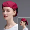 Boina Sombrero Chef Nuevo Estilo Mezclilla Camarero Sombrero de Trabajo Gorra Adelante Boina Catering Mujeres Personalizado