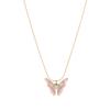 Moda Venta Caliente Personalizado Mariposa Acero de Titanio Collar para Mujer Joyería Fuente de Fábrica