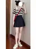 150 Falda Plisada Estilo Universitario para Hombres Bajitos Falda Mini de Cintura Alta Cadera Línea A para Mujeres Talla Xs Uso Alto Combinación para Verano