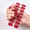 Pegatinas para Uñas con Purpurina de Color Sólido Sin Hornear Removibles Pegatinas para Uñas con Pegamento de Gelatina Suministro Directo de Fábrica Origen Seguras para Mujeres Embarazadas