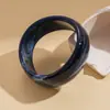 Pulsera Cuadrada de Resina con Degradado Transfronterizo Europea y Americana, Lujo Ligero, Sensación de Alta Gama, Joyería Moderna y Versátil con un Diseño Único