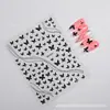 Pegatinas de Uñas con Diseño de Mariposa Pequeñas Mariposas Adhesivas Portables Pegatinas Doradas y Plateadas para Uñas con Adhesivo