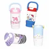 Taza térmica co-branded Sanrio Hello Kitty para estudiantes, portátil con asa, vaso de agua de dibujos animados, estilo lindo y femenino