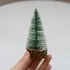 Mini Árbol de Navidad Cedro Mesa Pequeño Papá Noel Decoraciones Creativas para Ventana Adornos de Reno Muñeco de Nieve Regalos
