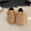 Sapatos de Algodão Estilo Coreano para Meninas Inverno 2025 Novos Sapatos Peludos de Algodão para Crianças Sapatos Casuais de Bebê Birkenstock para Meninos