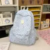 Mochila de Estilo Nuevo para Estudiantes Mujeres, Mochila Linda Estilo Coreano de Gran Capacidad, Mochila Pequeña Simple y Versátil para Niñas para Viajar
