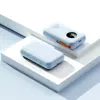 Power Bank Nuevo Modelo Transfronterizo con Cable Retráctil Integrado Carga Rápida 20000 mAh Fuente de Alimentación Móvil Pd22.5 Vatios Delgado y Compacto