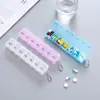 Caja de Medicamentos Portátil de Cabina para Siete Días a la Semana, Gran Capacidad, a Prueba de Polvo y Humedad, Caja Multifuncional para Guardar Pastillas con Tapa