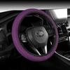 Venta Caliente Transfronteriza Verano Transpirable Seda de Hielo Funda para Manillar Malla Funda para Volante Banda Elástica Elástica Sin Anillo Interior Funda para Manillar de Coche
