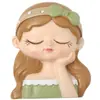 Pegatina de Chica de Dibujos Animados para Switch Pegatina de Pared para Casa Nueva Borde Creativo Cubierta Protectora para Interruptor de Luz Cubierta de Pared Linda Pegatina Decorativa Fea