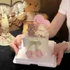 Decoración para Pastel Día de San Valentín Chino 2025 Inserto Corazón Oso Conejo Pareja Confesión Feliz Fiesta Decoración Acrílica
