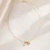 Collar con Accesorios de Calabaza de la Suerte de Pony Triturado con Hielo para Mujer, Estilo de Lujo Ligero de Gama Alta, Cadena para Suéter del Zodiaco del Año del Caballo Venta al por Mayor