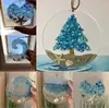 Atraente Popular de Vidro do Mar Suncatcher Ondas do Oceano Praia Romântico Acrílico Plano Decoração de Casa