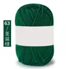 Hilo de Algodón Leche de Cuatro Hilos para Bebé Etiqueta Blanca 25g Grupo Exportación Muñeca de Punto Hecha a Mano Cojín Bufanda Material DIY