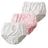 Roupa Íntima Nova para Meninas, Pacote com Três Peças Youkesi, Calcinhas para Bebê Menina, Roupa Íntima Pp para Meninas sem Apertar