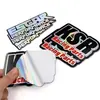 Pegatinas de vinilo de dibujos animados más vendidas, autoadhesivas, etiquetas impermeables, pegatinas troqueladas, pegatinas holográficas para manualidades y pegatinas para velas