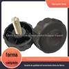 Fábrica 50mm-m10 cabo de ameixa cabeça de borracha parafuso cabeça de plástico parafuso de mão
