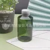 Frasco plástico de 150ml com tampa comum para demaquilante, Frasco de hidrolato verde escuro de 150ML com tampa de rosca, Frasco dosador para óleo essencial