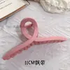 Tocados de Temperamento Pinza de Tiburón Grande Pinza para el Cabello Pinza para el Cabello de la Parte Trasera de la Cabeza para Mujer Venta al por Mayor Verano Nuevo Textura Mate