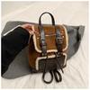 Mochila Vintage de Gran Capacidad para Mujer 2022 Otoño e Invierno Nueva Mochila para Viajes Cortos Diseño de Nicho Mochila para Commuter Tendencia