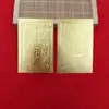 Estoque de Fábrica Folha de Ouro Imitação Adesivos para Celular Cem Fortunas Tesouro da Riqueza Lista Dourada Pouso do Sucesso Cartão Dourado Atrair Riqueza Adesivos de Cartão Culturais e Criativos