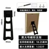 Porta-Retrato Adesivo Suporte Trapezoidal Painel Traseiro de Impressão em Cristal para Estúdio Suporte de Exibição Porta-Retrato Trapezoidal com Adesivo Incluído